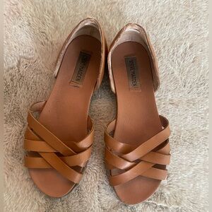 Steve Madden size 7 tan shoes